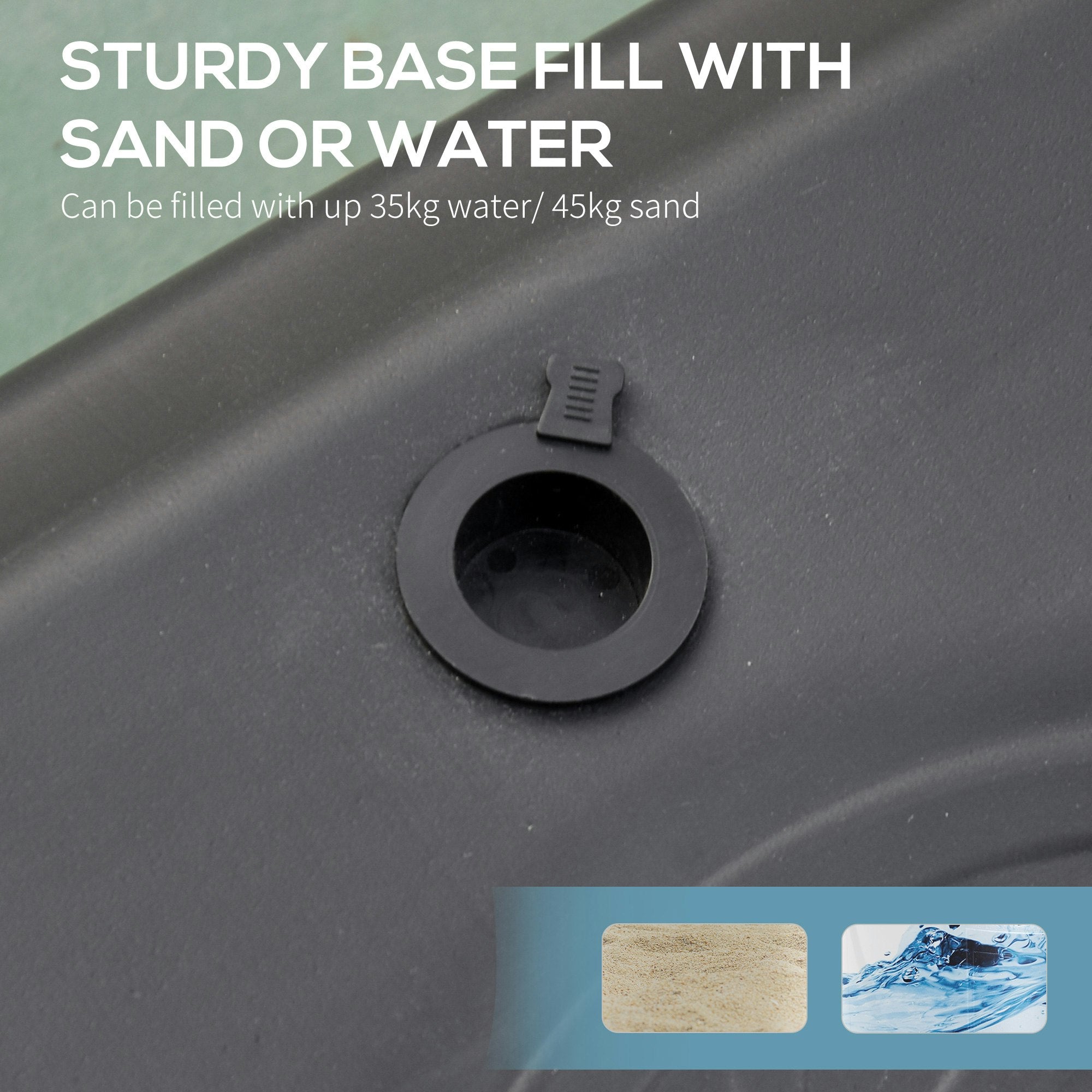 Adjustable Kids’ Basketball Hoop with Backboard & Wheels – 200–250cm